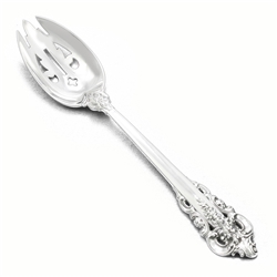 Grande Baroque by Wallace, Sterling Tablespoon, Pierced (Serving Spoon)