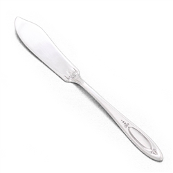 Adam by Community, Silverplate Master Butter Knife, Flat Handle