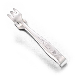 Adam by Community, Silverplate Sugar Tongs, Monogram C