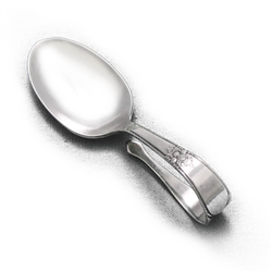 Adoration by 1847 Rogers, Silverplate Baby Spoon, Curved Handle