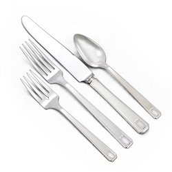 Noblesse by Community, Silverplate 4-PC Setting, Dinner, French, Flat Handle