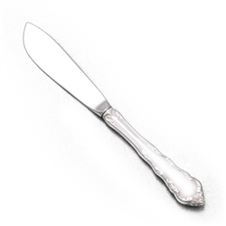 Dresden Rose by Reed & Barton, Silverplate Master Butter Knife, Hollow Handle