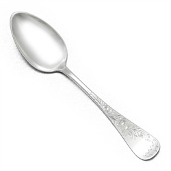 Antique Lily, Engraved by Whiting Div. of Gorham, Sterling Tablespoon (Serving Spoon)
