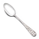 Baltimore Rose by Schofield, Sterling Demitasse Spoon, Decorated Back, Monogram MHL