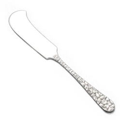 Baltimore Rose by Schofield, Sterling Butter Spreader, Flat Handle, Monogram MHL