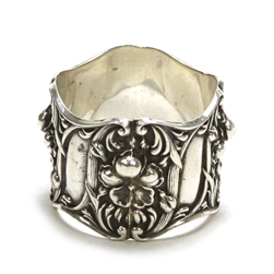 Napkin Ring, Sterling Pansy