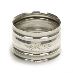 Napkin Ring, Sterling Ringed, Monogram MCS