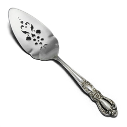 Grand Heritage by 1847 Rogers, Silverplate Pie Server, Pierced, Flat Handle