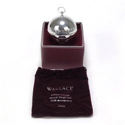 2005 Sleigh Bell Silverplate Ornament by Wallace