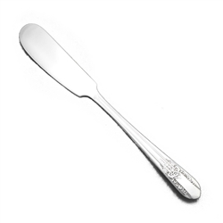Reflection by Rogers & Bros., Silverplate Butter Spreader, Flat Handle