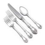 Chateau Rose by Alvin, Sterling 4-PC Setting, Luncheon, French