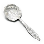Lily of the Valley by Whiting Div. of Gorham, Sterling Berry Spoon, Monogram S