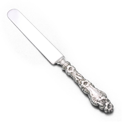 Lily by Whiting Div. of Gorham, Sterling Luncheon Knife, Blunt Plated, Monogram M