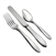 Patrician by Community, Silverplate Youth Fork, Knife & Spoon