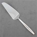 Laurel Mist by Deep Silver, Silverplate Pie Server, Drop, Hollow Handle