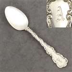 Louis XV by Whiting Div. of Gorham, Sterling Teaspoon, Monogram A