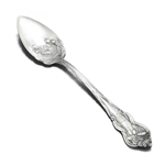 Nenuphar by American Silver Co., Silverplate Grapefruit Spoon, Monogram D