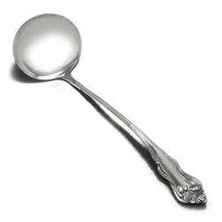 Nenuphar by American Silver Co., Silverplate Soup Ladle, Flat Handle