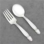 Danish Princess by Holmes & Edwards, Silverplate Baby Spoon & Fork