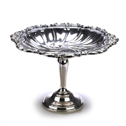 Baroque by Wallace, Silverplate Compote, Tall
