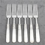 Pearl Handle by Universal Dinner Fork, Set of 6