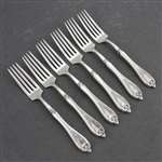 Old Colony by 1847 Rogers, Silverplate Dinner Fork, Set of 6, Hollow Handle