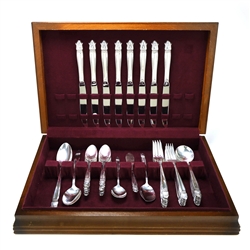 Danish Princess by Holmes & Edwards, Silverplate Flatware Set, 53 PC Set