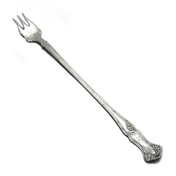 Vintage by 1847 Rogers, Silverplate Pickle Fork, Long Handle, Monogram S