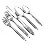 Morning Rose by Community, Silverplate 5-PC Setting w/ Soup Spoon