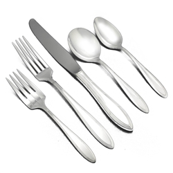 Reverie by Nobility, Silverplate 5-PC Setting w/ Soup Spoon
