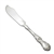 Floral by Wallace, Silverplate Butter Spreader, Flat Handle, Monogram D