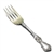 Floral by Wallace, Silverplate Cold Meat Fork, Gilt Tines