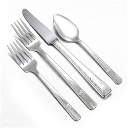 Grenoble by Prestige Plate, Silverplate 4-PC Setting, Viande/Grille, French