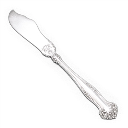 Avon by 1847 Rogers, Silverplate Butter Spreader, Flat Handle, Monogram T