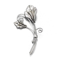 Pin by Coro, Sterling Flower & Scroll