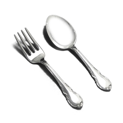 Modern Victorian by Lunt, Sterling Baby Spoon & Fork