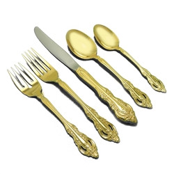 Golden Artistry by Community, Gold Electroplate 5-PC Setting