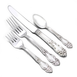 Tiger Lily by Reed & Barton, Silverplate 4-PC Setting, Dinner