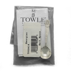 Georgian by Towle, Sterling Individual Salt Spoon, Gilt Bowl