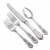 Rose Point by Wallace, Sterling 4-PC Setting, Luncheon, French