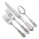Rose Point by Wallace, Sterling 4-PC Setting, Luncheon, French