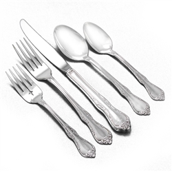 Fredericksburg by Oneida, Silverplate 5-PC Setting w/ Soup Spoon