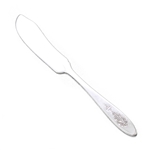 Bird of Paradise by Community, Silverplate Butter Spreader, Flat Handle, Pointed End
