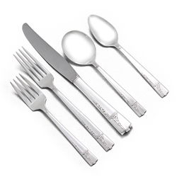 Caprice by Nobility, Silverplate 5-PC Setting w/ Soup Spoon