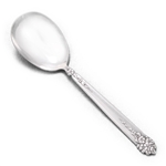 Moss Rose by National, Silverplate Sugar Spoon