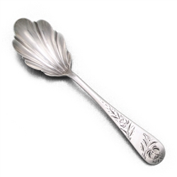 Sugar Spoon by Wallace, Sterling, Bright-Cut Design