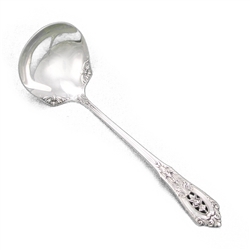 Rose Point by Wallace, Sterling Cream Ladle