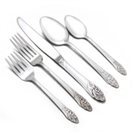 Evening Star by Community, Silverplate 5-PC Setting w/ Soup Spoon