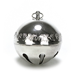 1977 Sleigh Bell Silverplate Ornament by Wallace