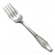 Jamestown by Holmes & Edwards, Silverplate Cold Meat Fork, Monogram M